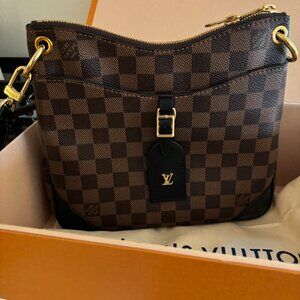 Louis Vuitton Damier Ebene Odeon PM Black